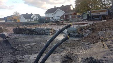 Arbeide i boligfelt