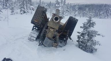 Brønnboring i snø
