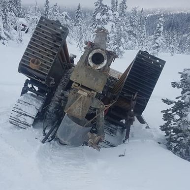 Brønnboring i snø