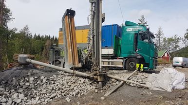 Arbeid med brønnboring